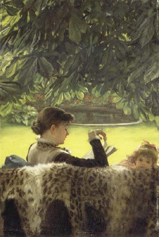 James Tissot Stillness France oil painting art